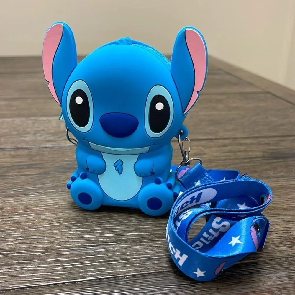 Disney Lilo & Stitch Silicone Crossbody Bag Cartoon Character